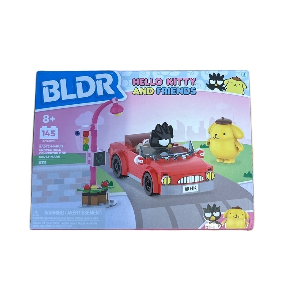BLDR Hello Kitty and Friends Badtz-Maru's Convertible Building Set NEW Blocks